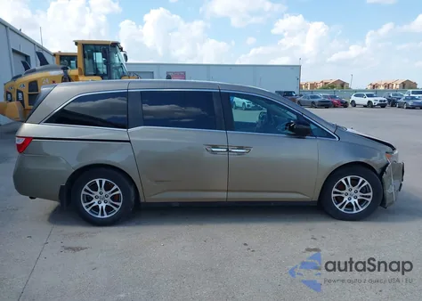 2013 Honda Odyssey Ex-L z USA, uszkodzony, nr VIN 5FNRL5H62DB024148
